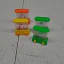 Gejoy 4 Pieces Water Games Handheld Water Ring Toss Handheld Game Mini Retro Games Pastime Toys Car Toys Birthday Party Favor for Kids Children Gifts(Chic Style)