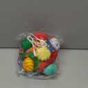 Baby Music Shake Dancing Ball Toy,Developmental Bumpy Ball Sensory Soft Toys,Easy to Grasp Bumps Help Develop Motor Skills (Simple Patterns Red)