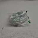 MAY TREE Clear Backpack for Stadium Events, 12x11x5 Inches Small Clear Backpack for Concert Festival Sports Outdoor - White