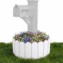 Marsui Mailbox Planter with Felt Grow Bag 20x12 Inch