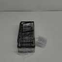 Adhesive Shower Caddy, 5 Pack Rustproof Stainless Steel Bath Organizers With Large Capacity, No Drilling Shelves for Bathroom Storage & Home Decor (5-piece set, Black)