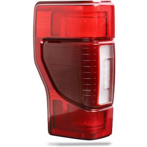 LED Tail Light W/Blind Spot Compatible With 2020-2022 Ford F250 F350 Super Duty Left Driver Side Taillight Replace LC3Z13405E
