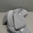 Momcozy CozyPro Nursing Pillow - All Around Lumbar & Arm Support - Safety Guard, Firm & Springy Memory Foam-Stable, Ergonomic Support, Easier Breastfeeding, Wider Cushion, Adjustable, Removable Cover