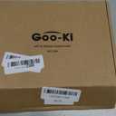 Goo-Ki 6 Pack Antique Brass 5-Inch(128mm) Center to Center Arch Cabinet Pulls Drawer Handles Zinc Alloy Mid-Century Modern Hardware for Kitchen and Bathroom Cupboard