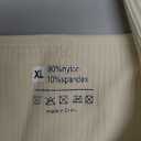 Women Workout Seamless Jumpsuit Yoga Ribbed Bodycon One Piece Tank Top Leggings Romper (X-Large, 02beige)