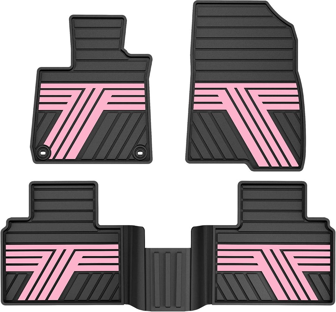 TTX LIGHTING Floor Mats for Honda Accord 2018-2022, Blossom Pink
