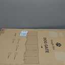 Snagle Paw Freestanding Dog Gate, 40" W x 36" H, 2-Panel, White