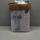 HOW'S MY HOUSE Wearable Heated Blanket with Foot Pocket, Electric Blanket with Sleeves, Flannel & Sherpa Heating Throw with 7 Heat Settings & 4 Hours Time Settings, 52" x 72", Blue