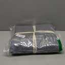 MooMee Bedding Duvet Cover Set 100% Washed Cotton Linen Like Textured Breathable Durable Soft Comfy (Heathered Dark Grey, Queen 90"x90")