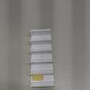 Lids Organizer Stand, Lids Holder Only Compatible with Rubbermaid Brilliance Lids of 3.2 Cup, 4.7 Cup, 1.3 Cup, Holds up to 6 Lids (Not Fit for Other Brands), White, 1 Pack