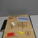 Perlegear UL Listed Full Motion TV Wall Mount for 42-90 inch TVs up to 132 lbs, TV Mount with Dual Articulating Arms, Tool-Free Tilt, Swivel, Extension, Leveling, Max VESA 600x400mm, 16" Studs, PGLF8.