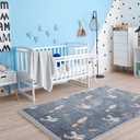 MAXYOYO Baby Play Mat, 1.2" Thick Memory Foam Soft Padded Carpet with Non-Slip Backing, Japanese Tatami Rug Living Room for Kids Toddler Children Nusery, 36"x60"