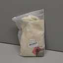 Queenmore Small Dog Pullover Sweater, Cold Weather Cable Knitwear, Classic Turtleneck Thick Warm Clothes for Chihuahua, Bulldog, Dachshund, Pug (White, Large)