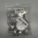 Antrader 12 PCS Adjustable Screw On Leveling Feet M10 x 20mm Thread Furniture Glide Legs 50mm(2") Base Diameter