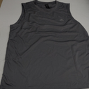 Men’s Grey Sleeveless T-Shirt – Size M, Lightweight Athletic Tank Top for Gym or TrainingT