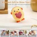 Inspirational Gifts for Women, Emotional Positive Support Resin Duck, Encouragement Gift for Office Desk Decor, Christmas Stocking Stuffers for Family Friend Coworker