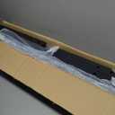 Queen Size Bed Frame with 2-Tier Storage Shelves Headboard, Platform Bed with Charging Station, LED Lights No Box Spring Needed Noise Free