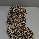 ROZKITCH Dog Leg Warmers for Large Dogs, Pet Windproof Warm Cold Weather Jacket Vest with Luminous Zipper, Jumpsuit Apparel Outfit Clothes for Small Medium Large Dog Brown L