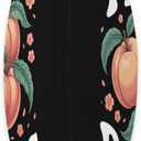 I Love Peaches Fruit Fun Summer Vibes Throw Pillow, 18x18