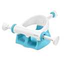 Ingenuity My Bath Seat for Sit-Up Baby Bathing, Sure & Secure Suction Cups, ASTM Safety Tested & Approved, Backrest for Assisted Sitting, Easy Setup & Storage, Aqua