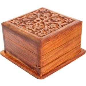 Jewelry Box | Magic Box - Secret Gift Box With Trick Opening - Organiser for Women & Girls (Design1)
