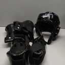 Martial Arts Karate Protective Sparring Gear Package Deal/Gift Adjustable Adult & Youth Headgear, UZJ Gloves & Kicks for MMA, Taekwondo, Boxing Training (Medium, Black)