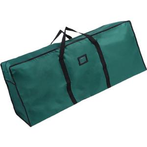 Pack Of 2 Portable Large Outdoor Cushion Storage Bag Oxford Fabric for Garden and Sun Lounger Cushions with Zippered Designs Outdoor Cushion Storage Bag (Green)