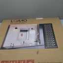 ANDY STAR Brushed Nickel Mirrors for Bathroom Sink, 30x30 Inch Bathroom Vanity Mirror with Square Metal Frame-Modern Clean Design with Superior Stainless Steel Frame