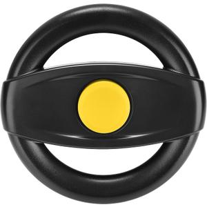 Accmor Stroller Steering Wheel Toy, Simulated Steering Wheel for Stroller Shopping Carts Cart Universal Detachable Pretend Driving Funny Toy Attachment