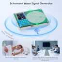 7.83Hz Schumann Resonance Generator Battery Powered, Frequency Generator for Healing, 13 Waveform 0.001Hz-200KHz Adjustable Schumann Sine Wave Resonance Generator, Frequency Healing Device
