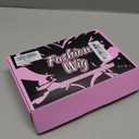 AISI HAIR Synthetic Wavy Curly Bob Wig with Bangs Ombre Blonde Mixed Short Hair for Women Synthetic Heat Resistant Bob Wigs