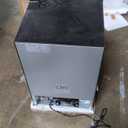 3.0 Cu.ft Small Freezer, Mini Upright Freezer with Adjustable Thermostat, Removable Shelves, Reversible Single Door, for Bedroom/Home/Dorms/Apartment, Black