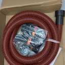 10FT Shop Vac Hose, Dust Collection Hose Kit for Home&Shop Vacuums System with 6 Adapters for Woodworking Power Tool & Sander, Compatible with festool/dewalt/bosch/ryobi/makita, etc Most Multi-Brands