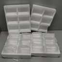 Hewory Glass Bud Vases for Centerpieces: Set of 12 Blown Clear Small Vase Bulk, Mini Cute Flower Vase for Floral Arrangement, Modern Decorations for Wedding Party Event Table Decor, 3.7"(H)2.75"(D)