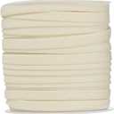 YELARXI Double Fold Bias Tape for Sewing, Quilt Binding Cotton Bias Tape Double Fold 1/4 Inch 25 Yards Fit for Hemming Seaming DIY Crafts Piping - (Beige)