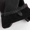 YISEVEN Men's Leather Driving Gloves (Black)