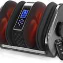 TISSCARE Foot Massager with Heat: FSA HSA Eligible Shiatsu Foot Massager for Plantar Fasciitis,Neuropathy, Circulation and Pain Relief for Foot Calf Gifts for Women and Men