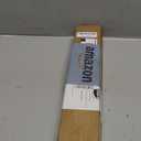 TEECK Shower Curtain Rod, 32-80 inch Adjustable Spring Tension Curtain Rod, Never Rust Anti-Slip Shower Curtain Rod for Bathroom, No Drilling, Never Collapse, Easy to Use, White