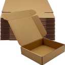 Shipping Boxes 8x5x2 inch 50 Pack,Brown Corrugated Boxes Mailer Packaging for Mailing Small BusinessE-Commerce Gift Boxes for Wrapping Present Moving Storage Heavy Duty Recycled Cardboard Boxes