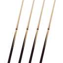 2-Piece Pool Cue Stick 36/42/48/58 Wooden Billiard Cues, Standard & Heavy Options, 13mm Tip, Set of 2 or 4 Beginner & Family Friendly