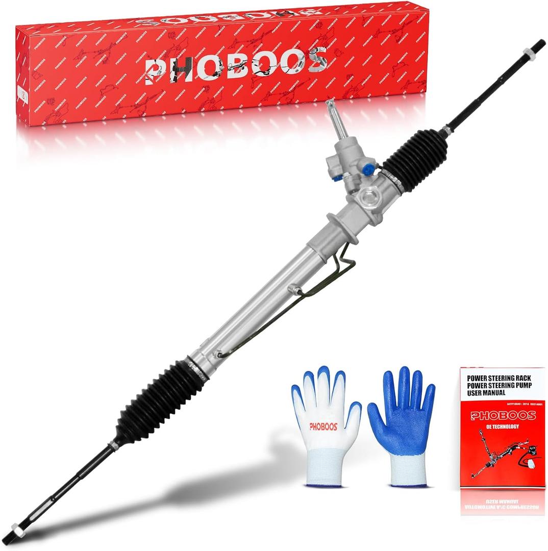 PHOBOOS Hydraulic Power Steering Rack and Pinion Fit for Subaru