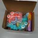 ALASOU 7 PCS Dinosaur Car Toys for 1 Year Old Boy with Playmat/Storage Bag|Baby Toys 1 Year Old Boy Gifts for Toddler Toys 1-2|1st Birthday Gift for Infant 12 18 Months