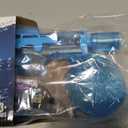 Automatic Electric Water Gun for Adults and Kids, Blue with LED Lights