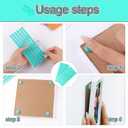 Feosky Adhesive Poster Sticky Tack Putty, Reusable and Removable Adhesive Putty, Mounting Putty for displaying Wall Paintings, Picture, Decoration, Crafts (White, Pack of 3)