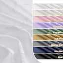 2 x Lecloud Wasa Black Sheer Curtains 63 Inch Length 2 Panels, Classic Solid Jacquard Textured Bedroom Curtains, Light Filtering & Lightweight Gauzy Window Curtain for Living Room, 42 W x 63 L