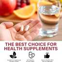 Beef Organs Supplement, Grass Fed Beef Liver, Kidney, Heart, Pancreas, Lung, Spleen, Bone, Total Body Wellness & Performance, Non-GMO, Gluten-Free, 120 Count