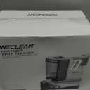 WECLEAN C1 Portable Extractor for Couch and Carpet Cleaner Upholstery Cleaner with Deep Cleaning Solution (White)