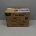 M MCIRCO 4-Piece Glass Casserole Baking Dish, Set of 2 Casseroles With Glass Lids, 1.9 Qt and 3 Qt