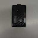 IDGemz Badge Holder for Yubikey5 and GO 7 Tokens - Stealth Black - Holds up to 3 Badges (Holds 1 GO-7 Token & 1 Yubikey5 NFC)