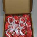 12 Pack Throw Streamers, Colorful Hand Throw Confetti Poppers, No Mess Paper Crackers, Romantic Confetti Streamer for Wedding, Birthday, Party, Graduation, Celebrations, Party Favors